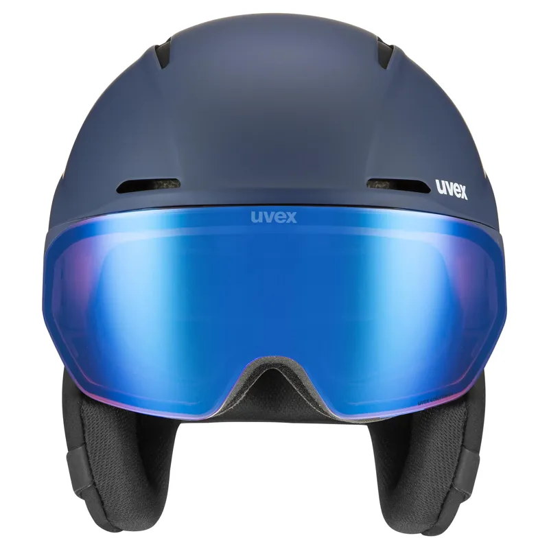 Uvex Horizon CV MIPS Visor Helmet - Matt Blue