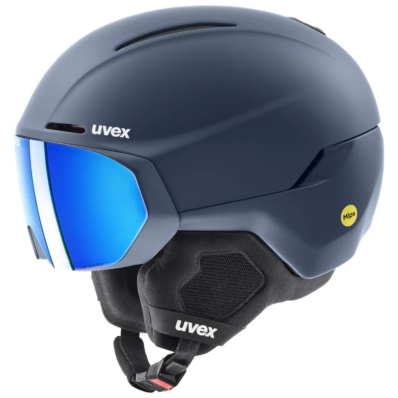 Uvex Horizon CV MIPS Visor Helmet - Matt Blue-1