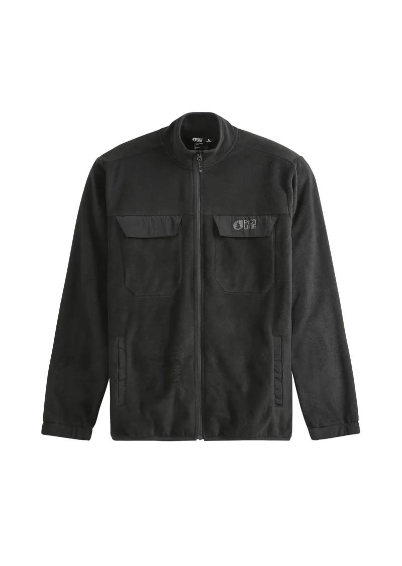 Picture Artim Mens Full Zip Fleece - Black