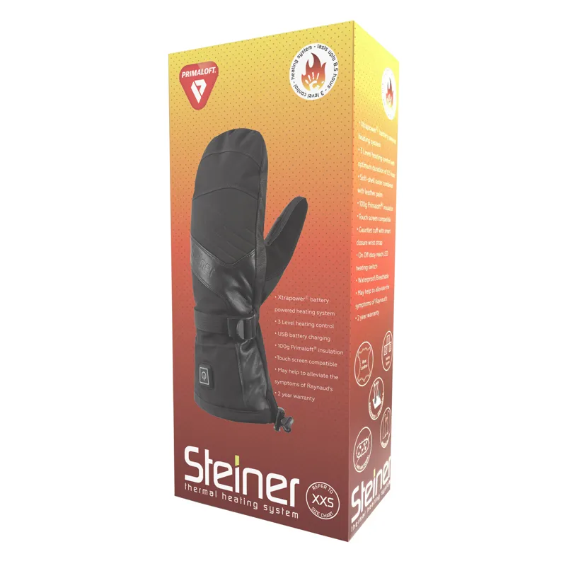 Steiner Radiator Heated Mittens- Unisex-2
