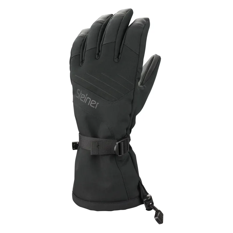 Steiner Mountain Mens Ski Gloves - Black