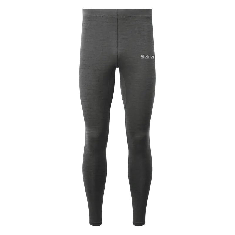 Steiner Mens Merino Mix Thermal Base Layer Long John - Charcoal