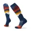 Smartwool Targeted Cushion Womens Ski Socks - Pattern Alpine Blue