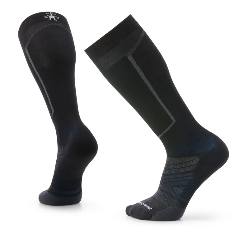 Smartwool Targeted Cushion Mens Ski Socks - Black