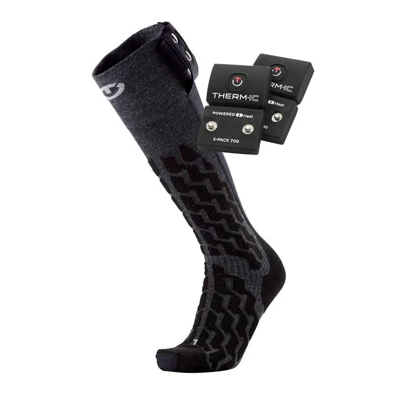 Therm-ic Heat Fusion Heated Socks Set With S-Pack 700BT Batteries