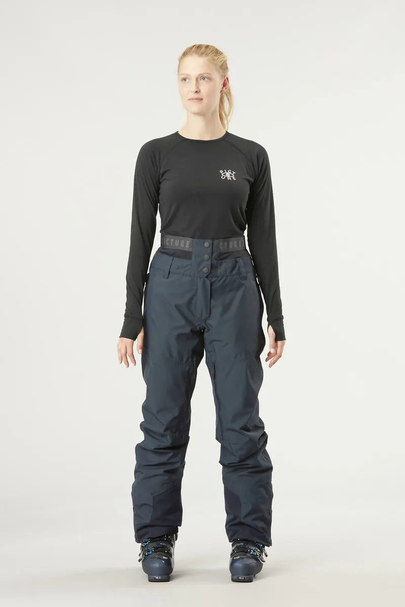 Picture Exa Womens Ski Pants - Dark Blue-2