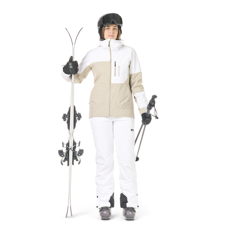Picture Exa Womens Ski Pants - White-2