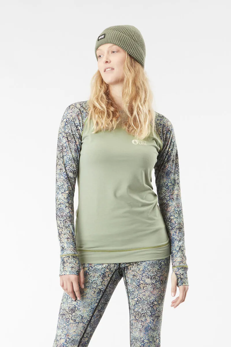Picture Milita Printed Womens Baselayer Top - Baroque-2