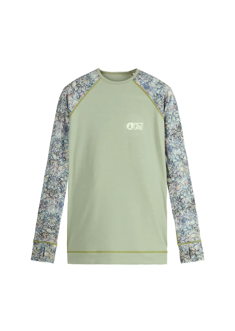 Picture Milita Printed Womens Baselayer Top - Baroque