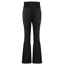 Poivre Blanc Abby Slim Fit Softshell Womens Short Ski Pants - Black