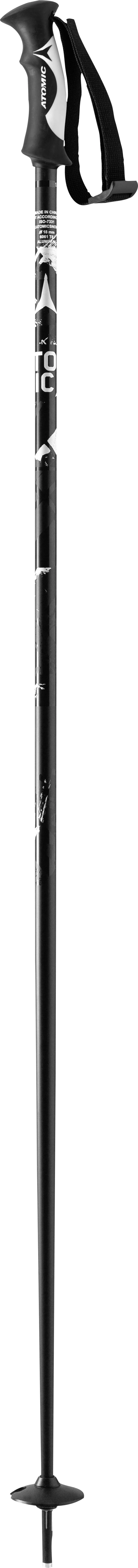 Atomic AMT 2 Ski Poles in Black/ White