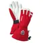 Hestra Army Leather Heli Mens Ski Gloves in Red