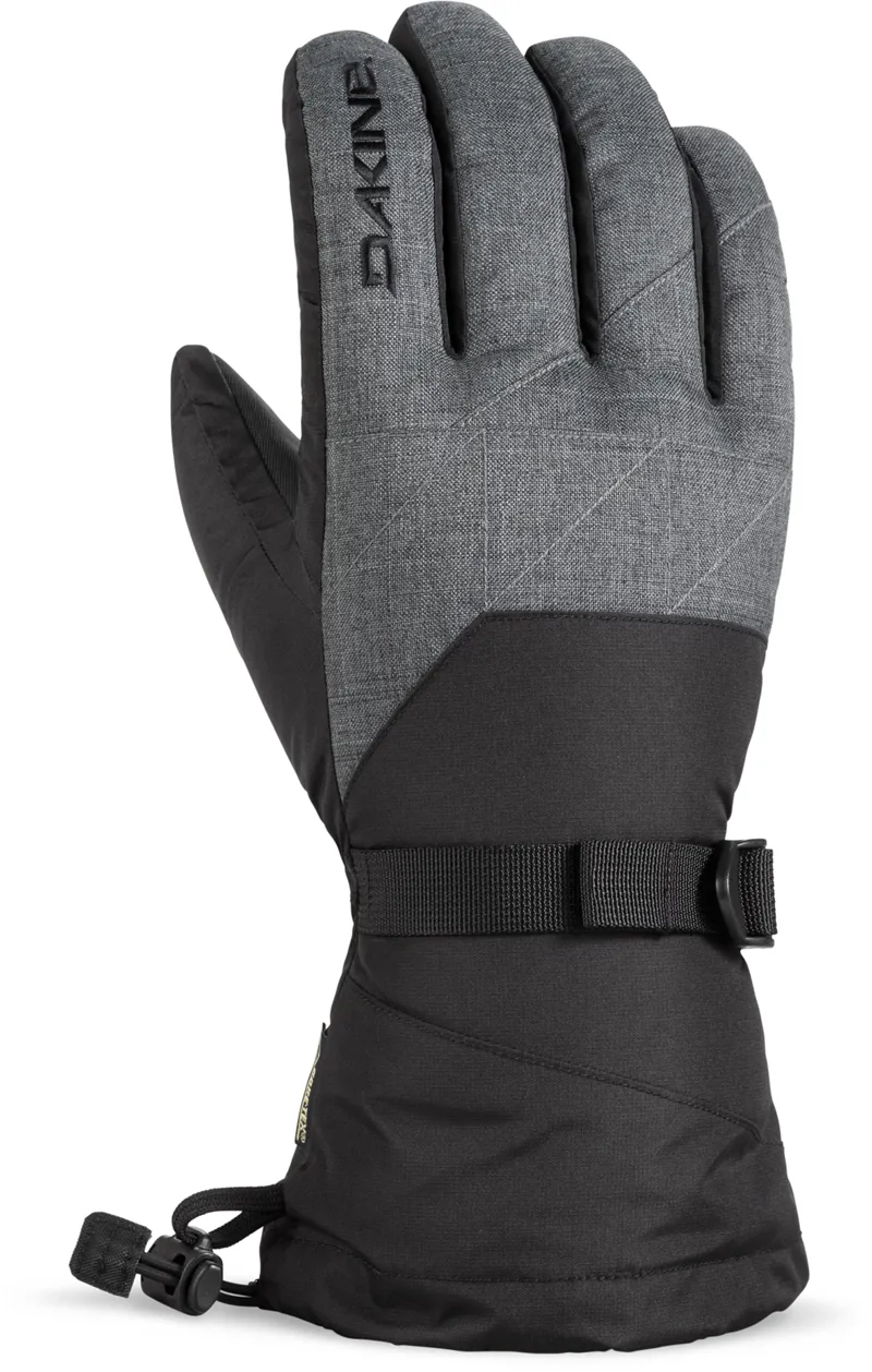Dakine Frontier Gore-Tex Mens Ski Gloves in Carbon Grey/Black