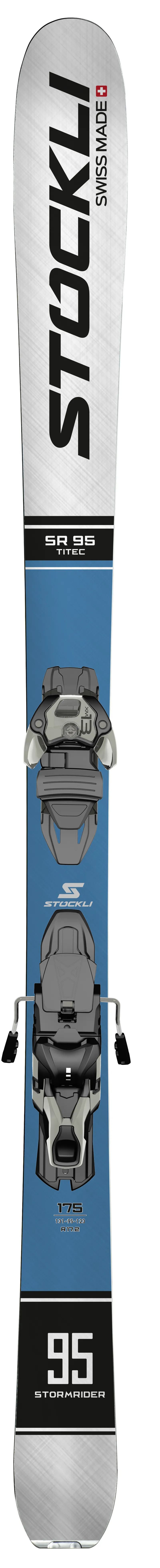 Stockli Stormrider 95 Skis with DXM 13 Bindings