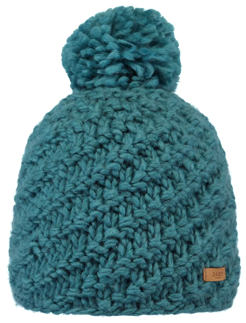 Barts Chani Beanie Hat in Aqua