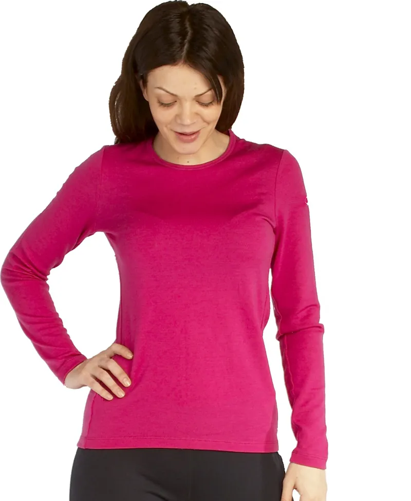 Steiner Merino 260g Womens Thermal Vest Base Layer in Magenta