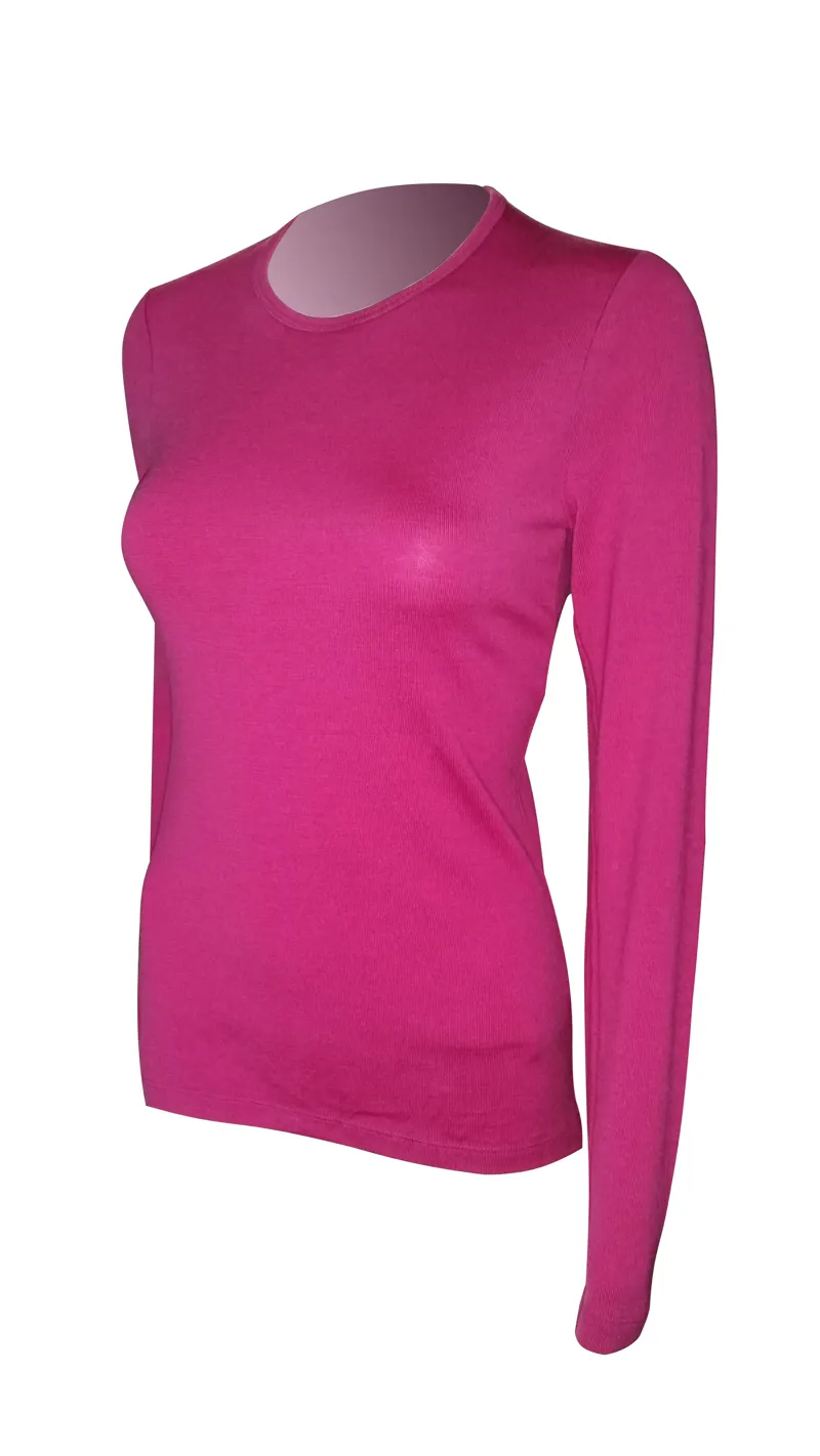 Steiner Merino 260g Womens Thermal Vest Base Layer in Magenta-4