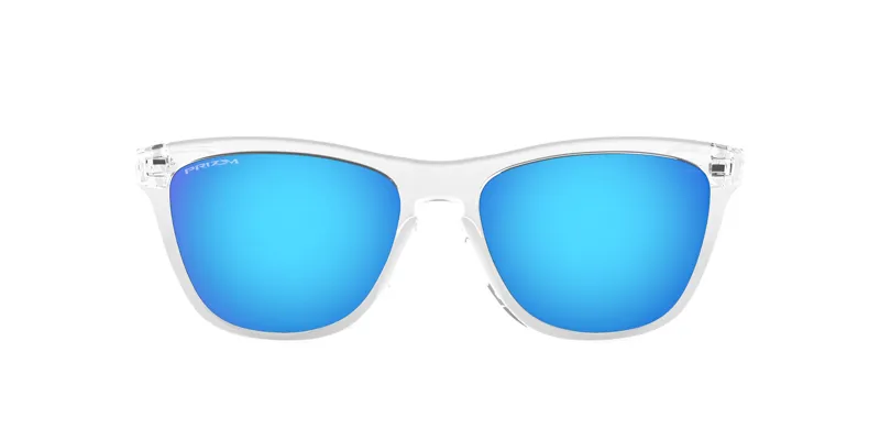 Oakley Frogskins Sunglasses Crystal - Prizm Sapphire Lens-1