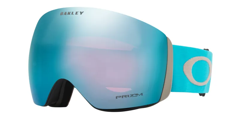 Oakley Flight Deck Goggles In Moon Rock Sea With Prizm Sapphire Lens