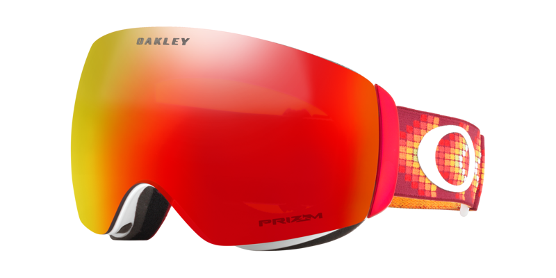 Oakley Flight Deck XM In Digi Snake Red With Prizm Torch Iridium Lens