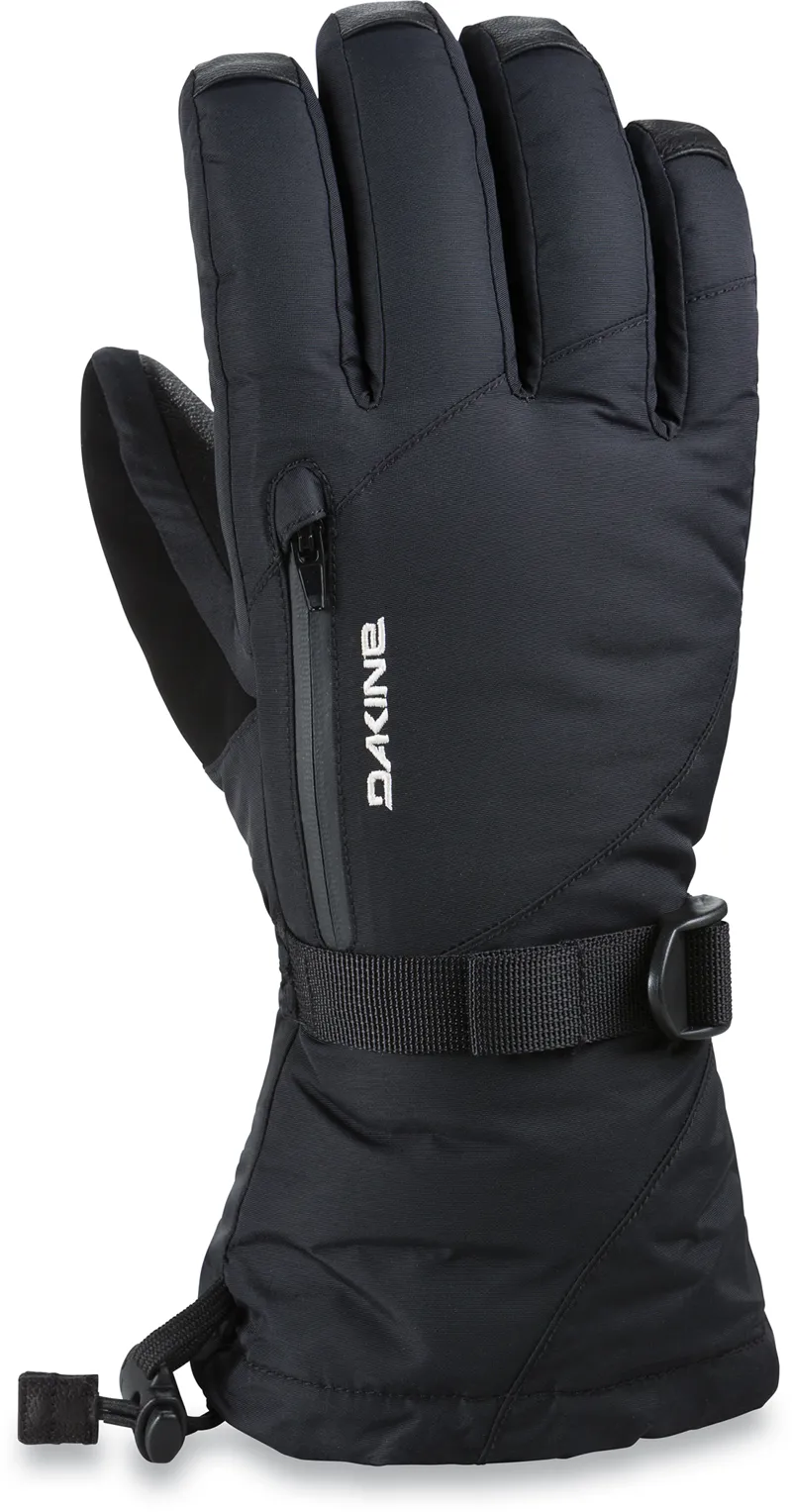 Dakine Sequoia Leather Gore-Tex Womens Gloves in Black