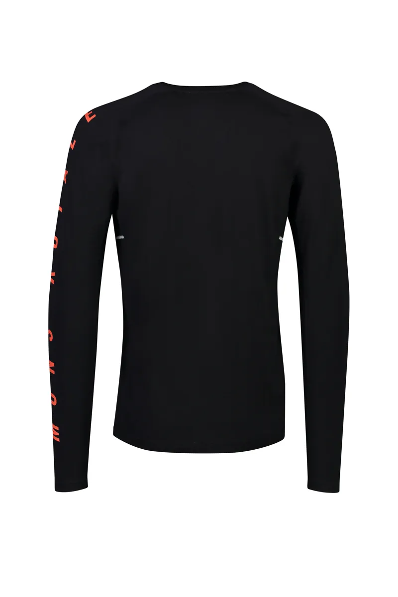 Mons Royale Mens Olympus 3 Merino Baselayer Top in Black-1