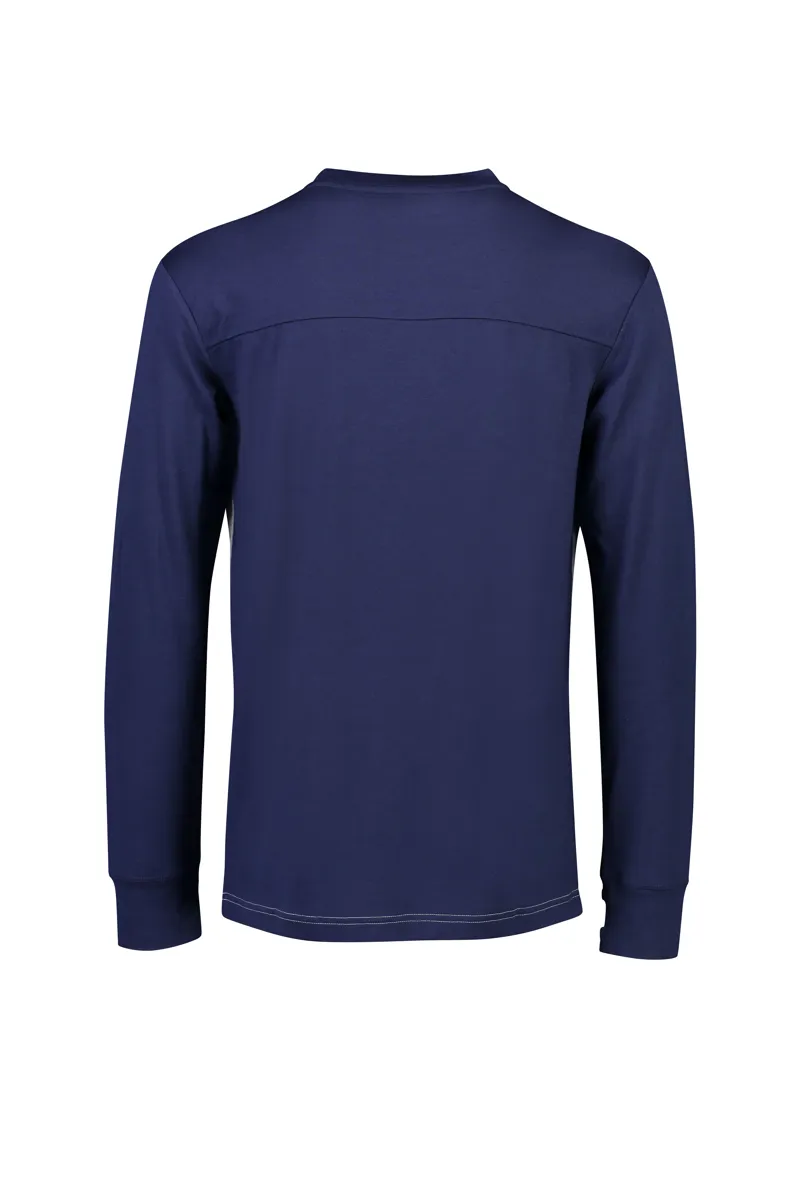 Mons Royale Mens Yotei Tech Merino Baselayer Top in Navy-1