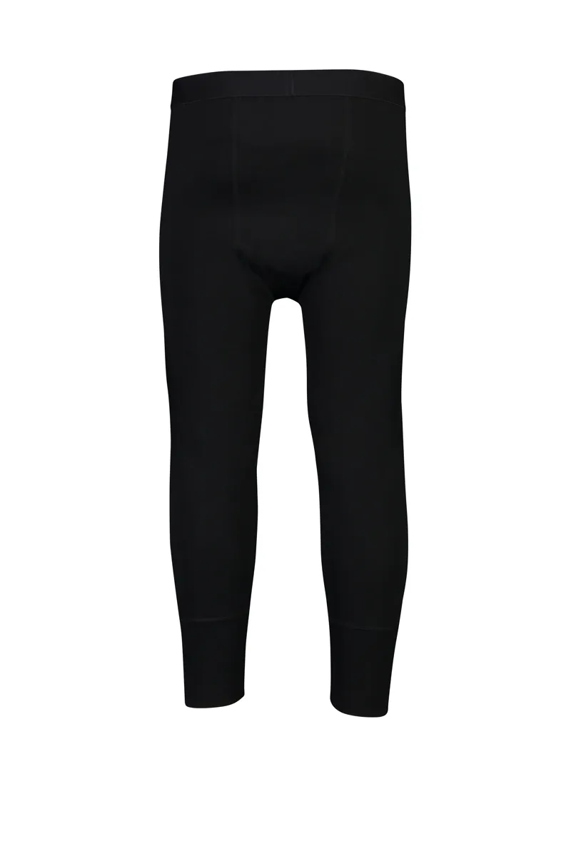 Mons Royale Mens Shaun Off 3/4 Leg Merino Leggings in Black-2