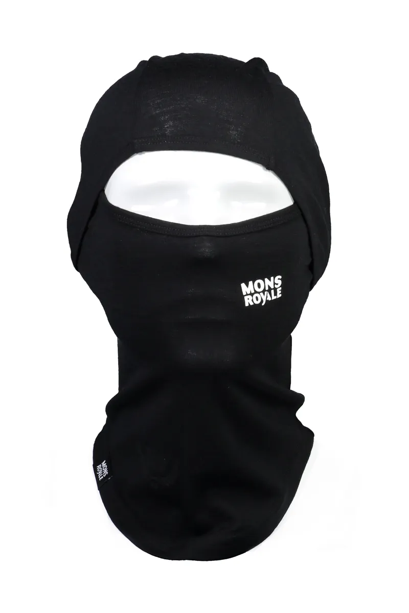 Mons Royale Santa Rosa Hinge Merino Balaclava in Black