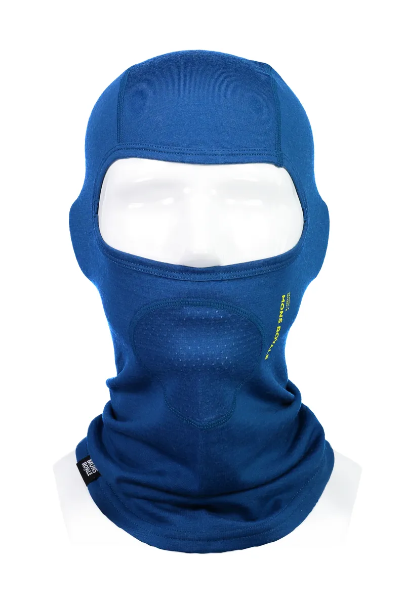 Mons Royale Olympus Tech Merino Balaclava in Oily Blue