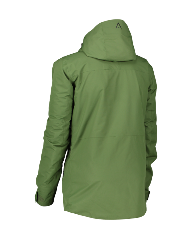 Wearcolour Mens Grid Ski Jacket in Olive Green-1