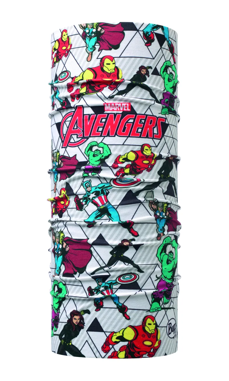 Buff Junior New Original - Superheroes Avengers Since/White