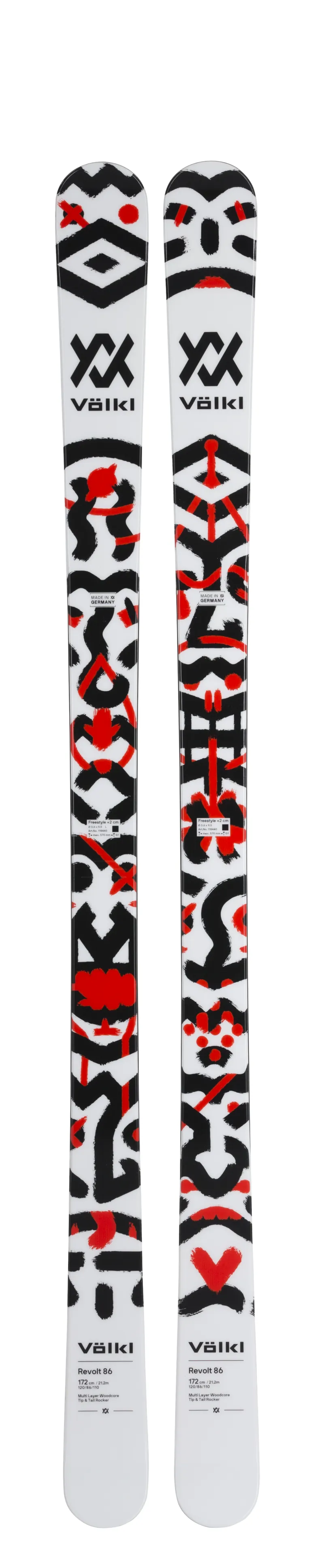 Volkl Revolt 86 Mens Skis - SKI ONLY