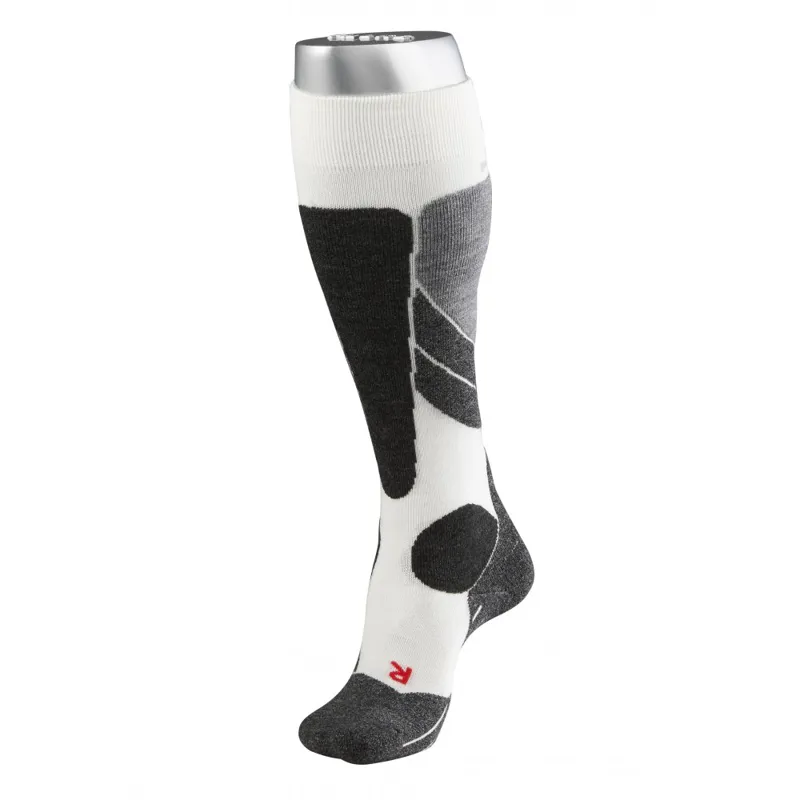 Falke SK2 Womens Ski Socks in White
