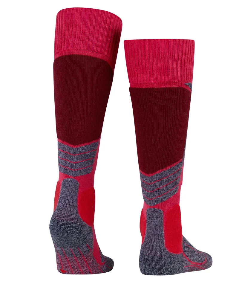 Falke SK1 Womens Technical Ski Socks in Rosy-1