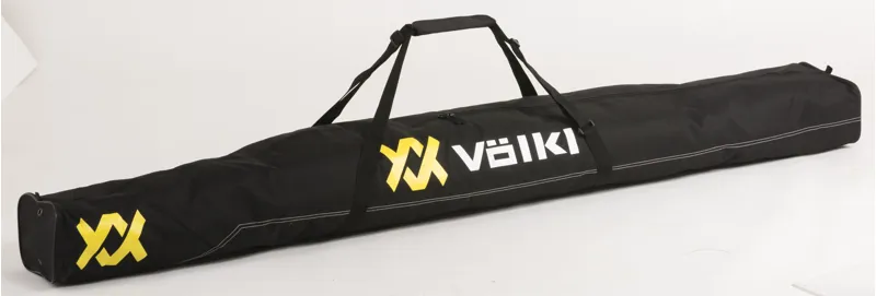 Volkl Classic Double Ski Bag in Black 195cm for 2 Pairs of Skis