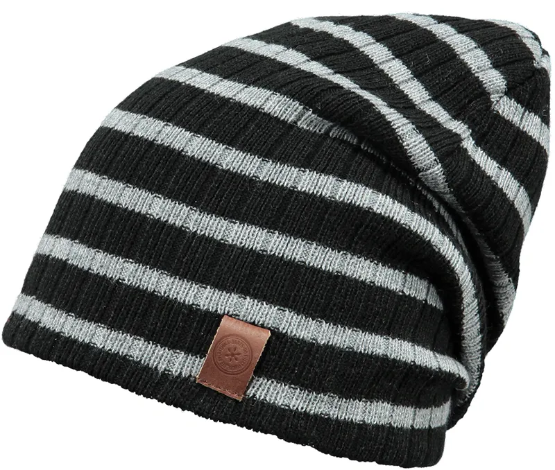 Barts Coley Beanie Hat in Black