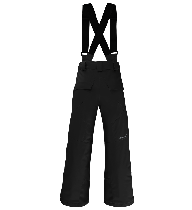 Spyder Force Boys Ski Pants In Black-1