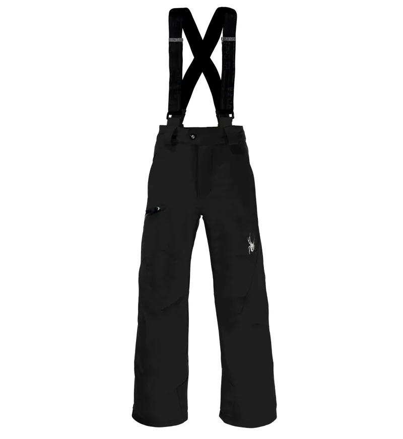 Spyder Force Boys Ski Pants In Black