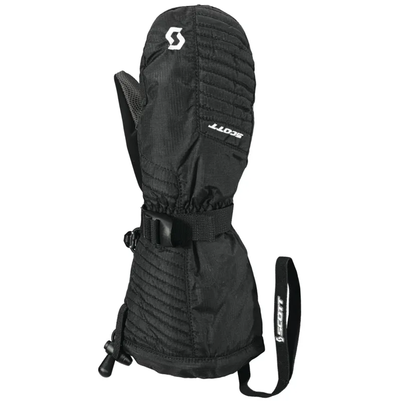 Scott Ultimate Junior Ski Mittens In Black