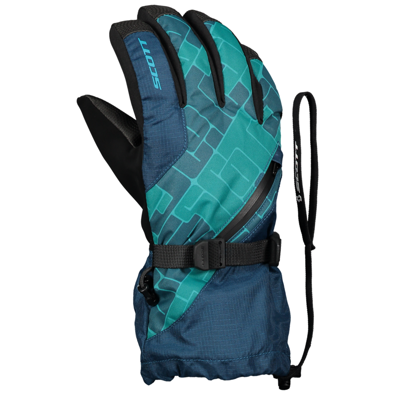 Scott Ultimate Premium Junior Ski Glove In Blue
