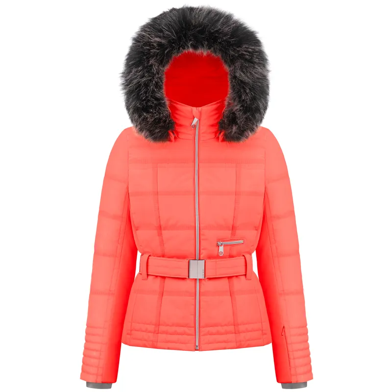 Poivre Blanc Chloe Womens Ski Jacket In Orange