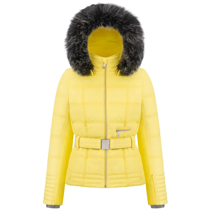 Poivre Blanc Chloe Womens Ski Jacket In Yellow The Ski Shop