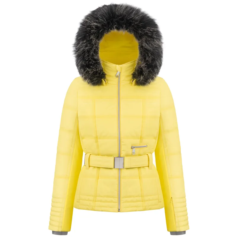 Poivre Blanc Chloe Womens Ski Jacket In Yellow