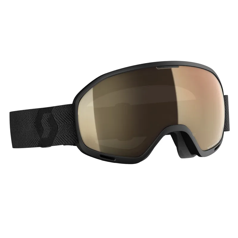 Scott Unlimited II OTG Ski Goggles in Black with Light Sensitive Lens