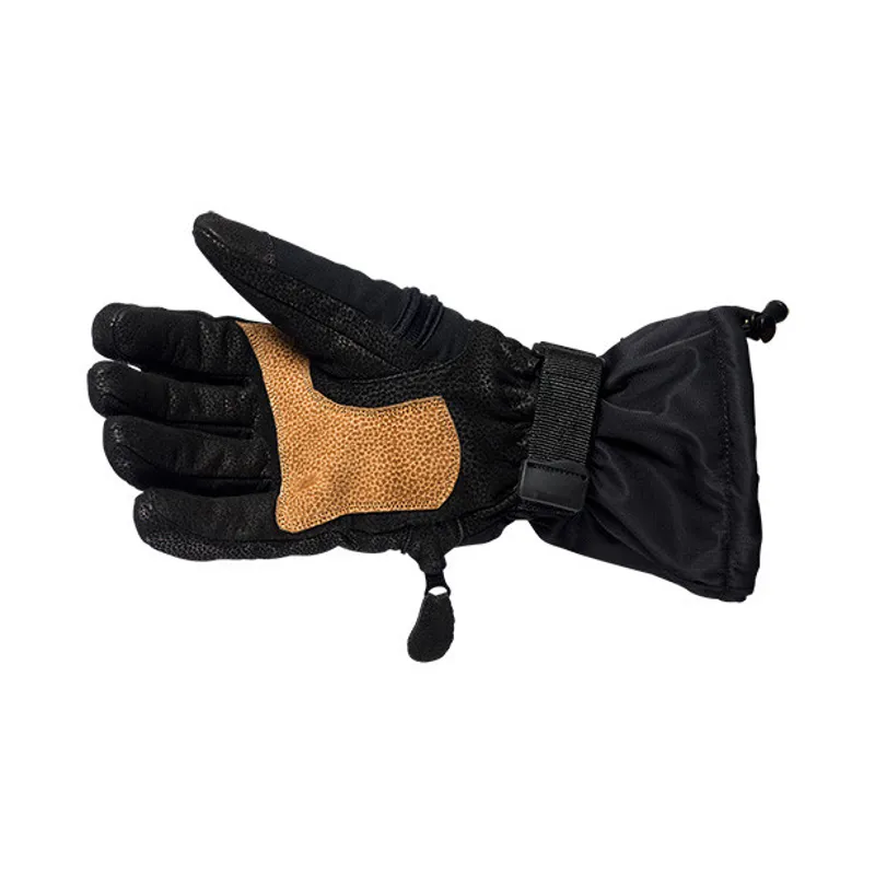 10 Peaks Neil Colgan Hut Ski Gloves in Black/Brown-2