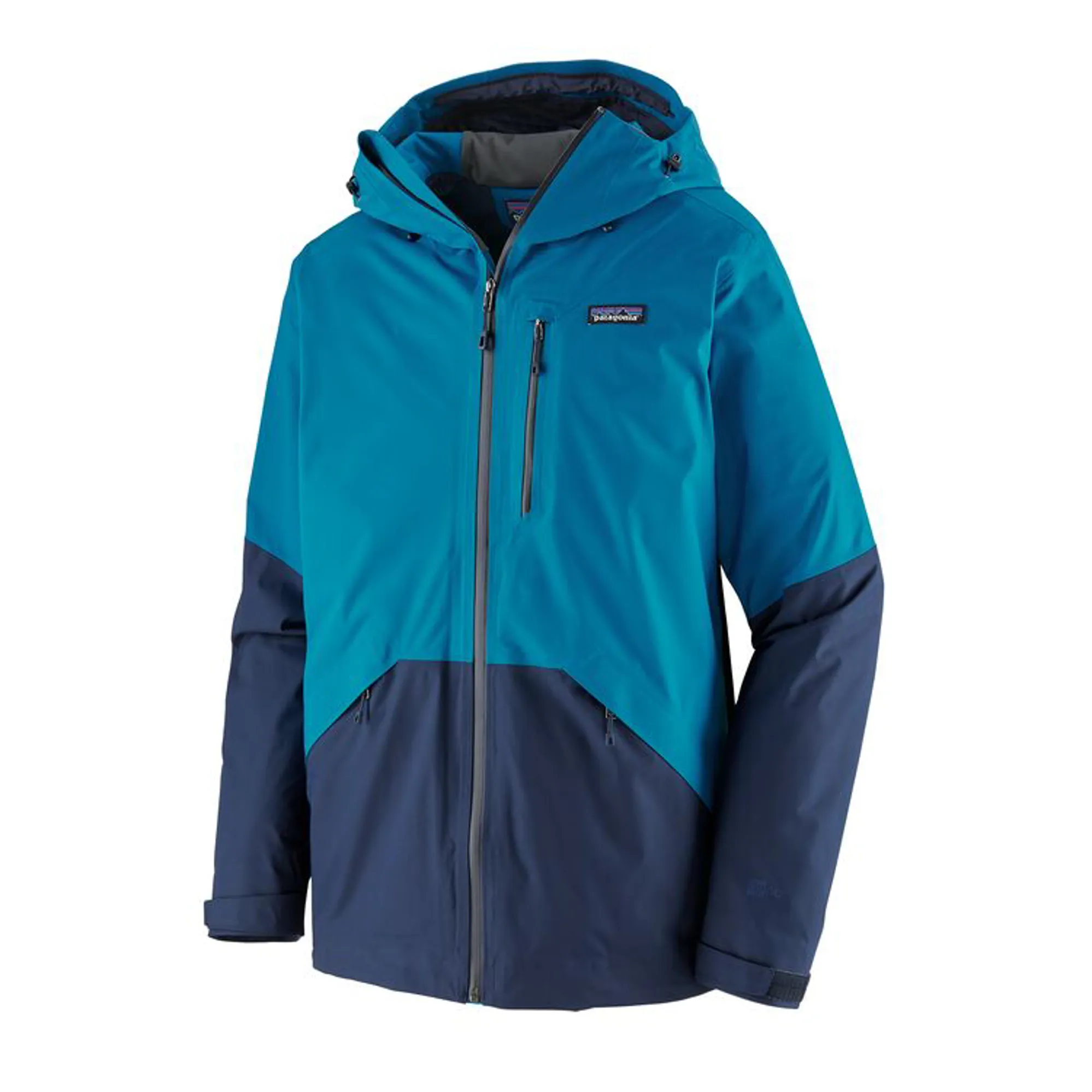 Patagonia Mens Snowshot Ski Jacket in Balkan Blue The Ski Shop