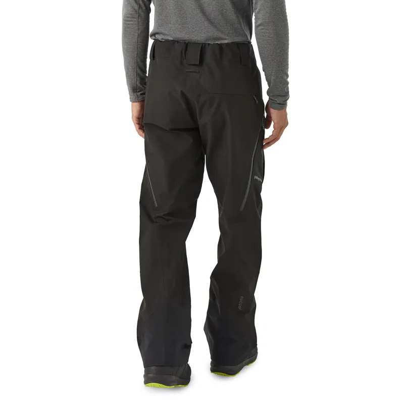 Patagonia Mens Powder Bowl Ski Pants in Black The Ski Shop