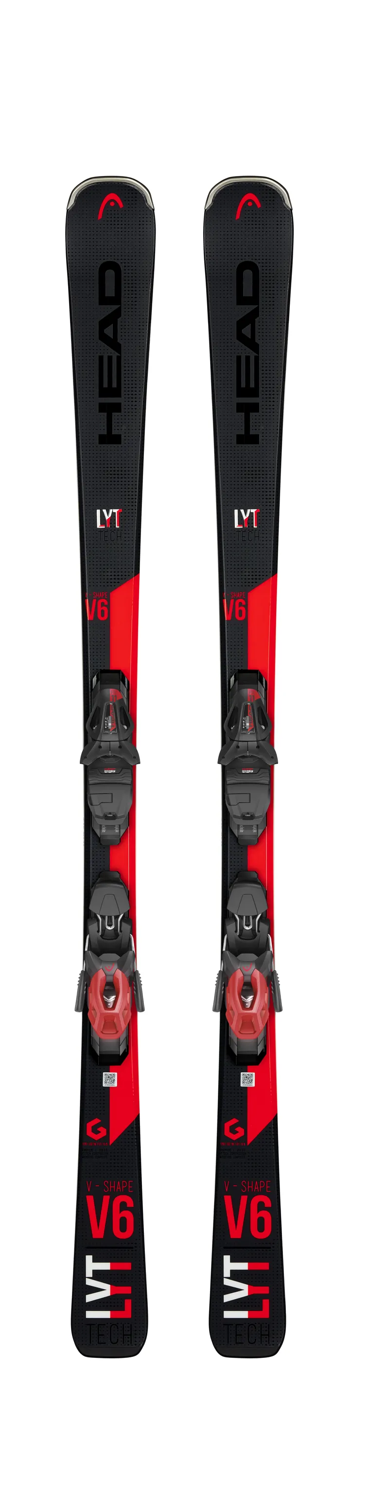 Head V-Shape V6 Skis with PR11 Grip Walk Bindings