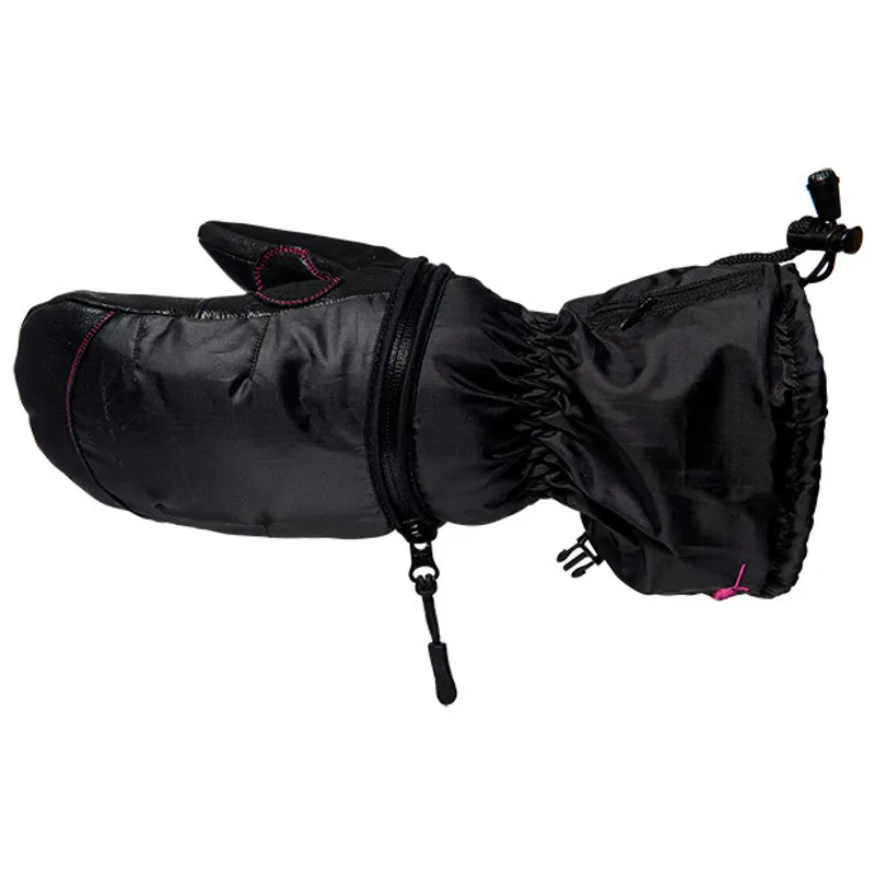 10 Peaks Expedition Womens Ski Mittens in Black-1